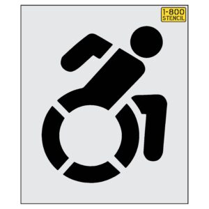NYSDOT 30" Accessible Icon Handicap Stencil