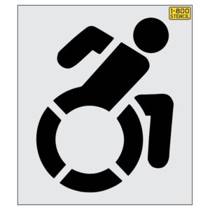 NYSDOT 42" Accessible Icon Handicap Stencil