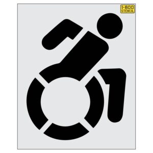 NYSDOT 56" Accessible Icon Stencil