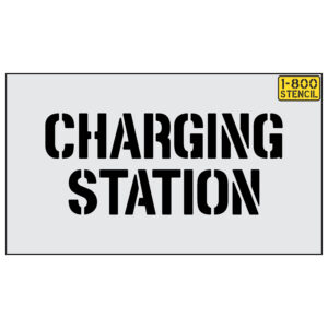 CHARGING STATION Stencil (4"-12")