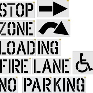 Lowes Parking Lot Stencil Kit {7 pc}