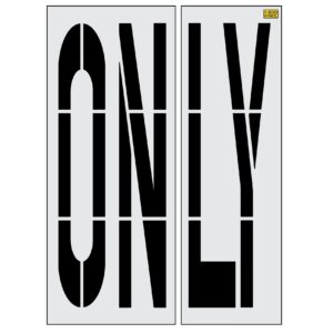 98" Arizona DOT ONLY Stencil