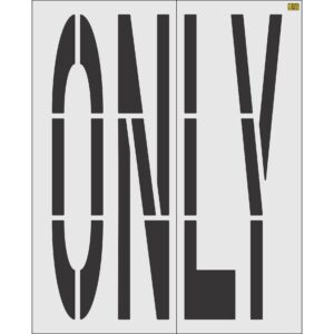 96" Maryland DOT ONLY Stencil
