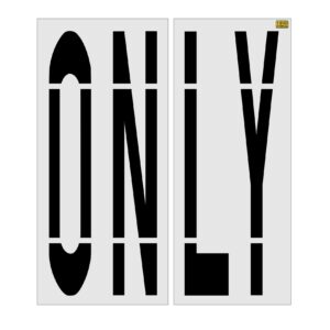 96" Michigan DOT ONLY Stencil