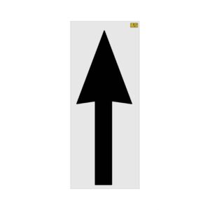 72" Michigan DOT Straight Arrow Stencil