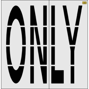 96" Missouri DOT ONLY Stencil