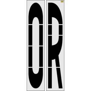 96" New Jersey DOT OR Stencil