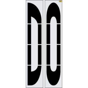 96" New Jersey DOT DO Stencil