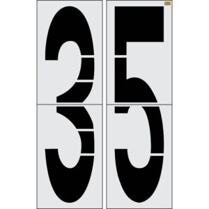 96" New Jersey DOT 35 Stencil