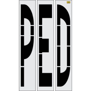 96" New Mexico DOT PED Stencil