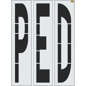 96" Oklahoma DOT PED Stencil