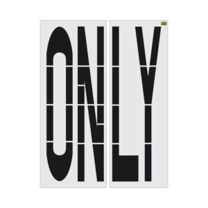 96" Pennsylvania DOT ONLY Stencil
