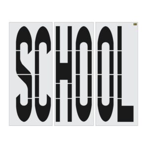 96" Pennsylvania DOT SCHOOL Stencil