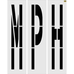 96" Texas DOT MPH Stencil