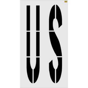 96" Texas DOT US Stencil