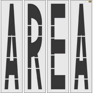 96" Virginia DOT AREA Stencil
