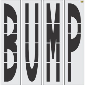 96" Virginia DOT BUMP Stencil