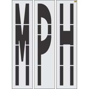 96" Virginia DOT MPH Stencil