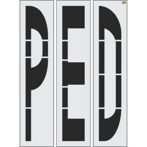 96" Florida DOT PED Stencil