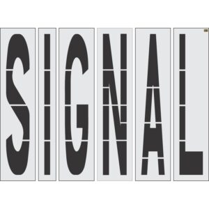 96" Virginia DOT SIGNAL Stencil