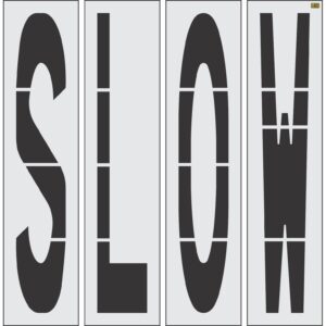 96" Virginia DOT SLOW Stencil