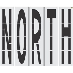 96" Virginia DOT NORTH Stencil