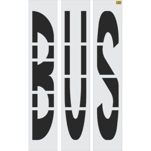 72" Washington DOT BUS Stencil