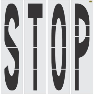 96" Washington DOT STOP Stencil