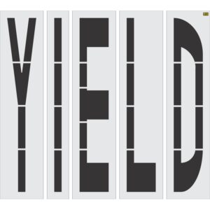 96" Washington DOT YIELD Stencil