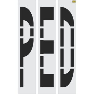 72" Washington DOT PED Stencil