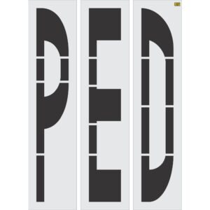 96" Washington DOT PED Stencil