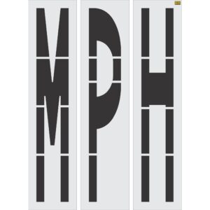96" Washington DOT MPH Stencil
