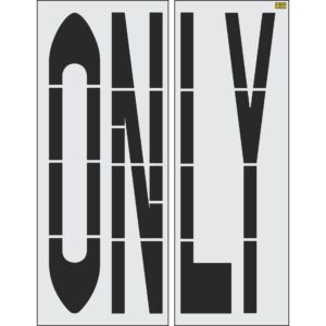 96" Wisconsin DOT ONLY Stencil