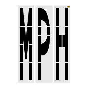 96" Florida DOT MPH Stencil