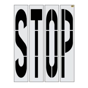 98" Arizona DOT STOP Stencil