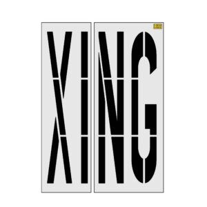 98" Arizona DOT XING Stencil
