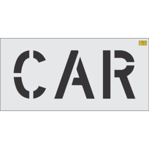 12" CAR Stencil