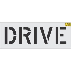 12" DRIVE Stencil