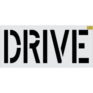 24" DRIVE Stencil