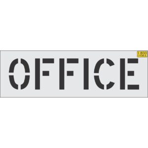 12" OFFICE Stencil