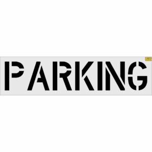 18" PARKING Stencil