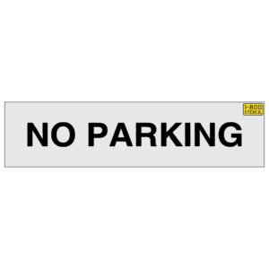 8" Target NO PARKING Stencil