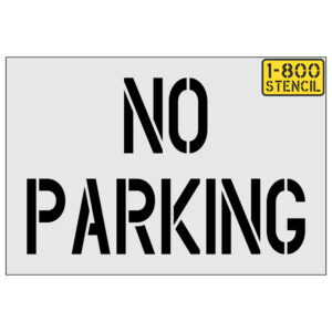 28" Sams Club NO PARKING Stencil