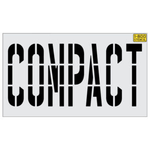 36" COMPACT Stencil