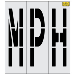 48" MPH Stencil
