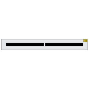 5" x 108" Crosswalk Bar and Parking Lot Line Stencil