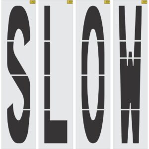 96" Walmart SLOW Stencil