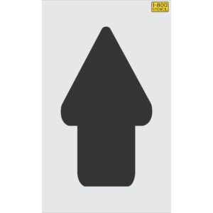 42" Dunkin Donuts Straight Arrow Stencil