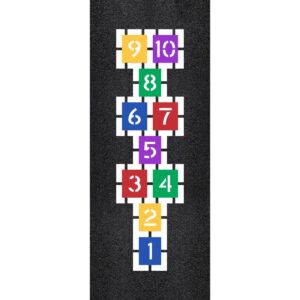 86" x 24" Hopscotch Stencil Kit