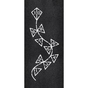 237" x 96" Kite Hopscotch Stencil